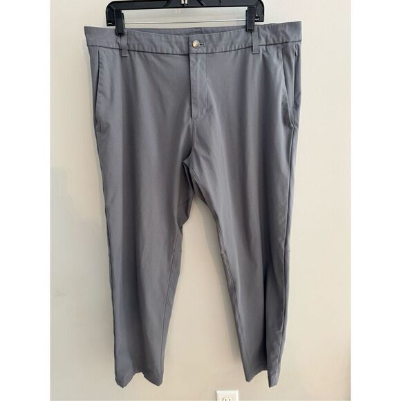 Lululemon Commission Pant Classic Asphalt Grey, Men’s Size 38 Warpstream - Picture 5 of 11